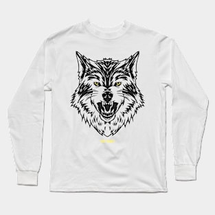 the wolf Long Sleeve T-Shirt